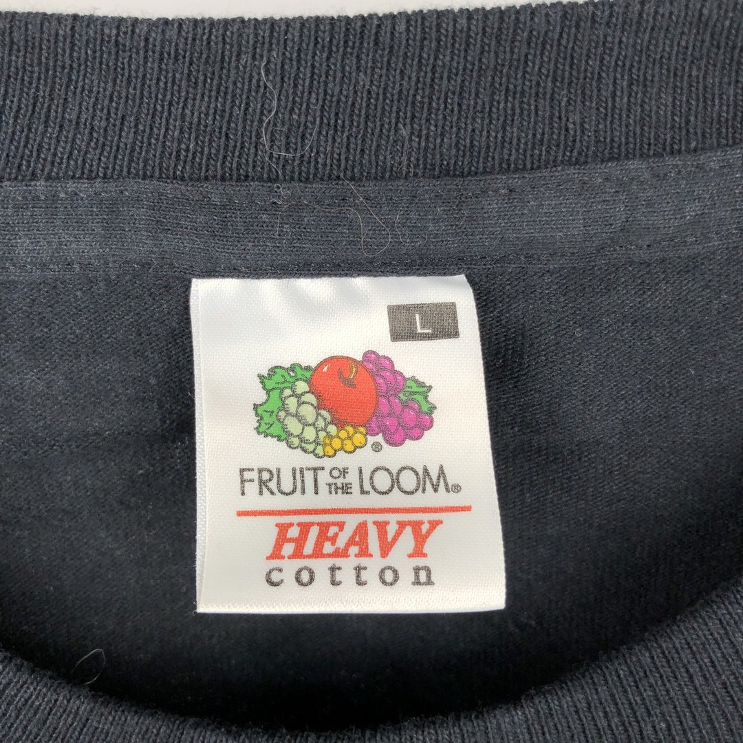 2000'S Fruit of the Loom Queen Band T-Shirt, Men's Size L cotton black type Vintage Second Hand