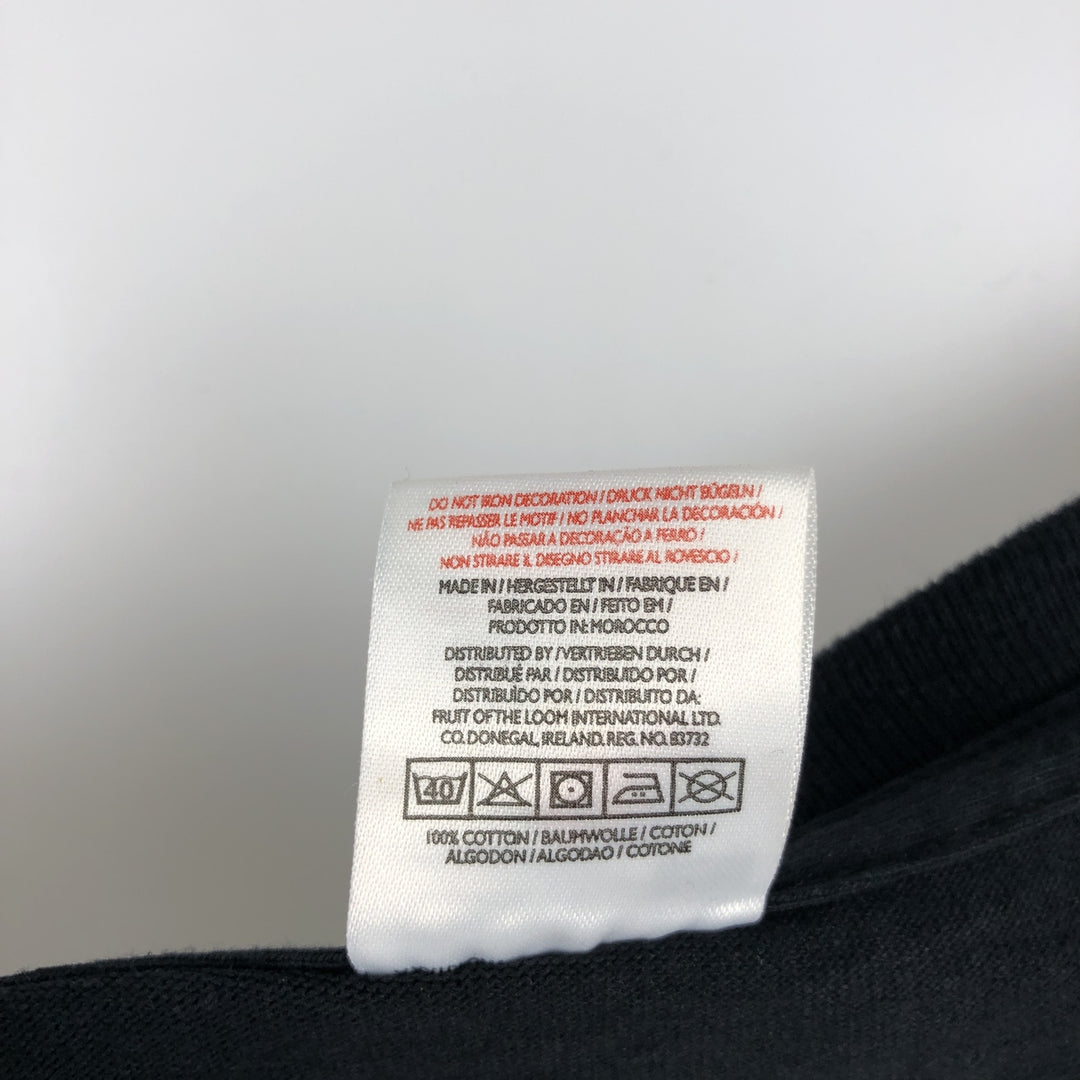 2000'S Fruit of the Loom Queen Band T-Shirt, Men's Size L cotton black type Vintage Second Hand