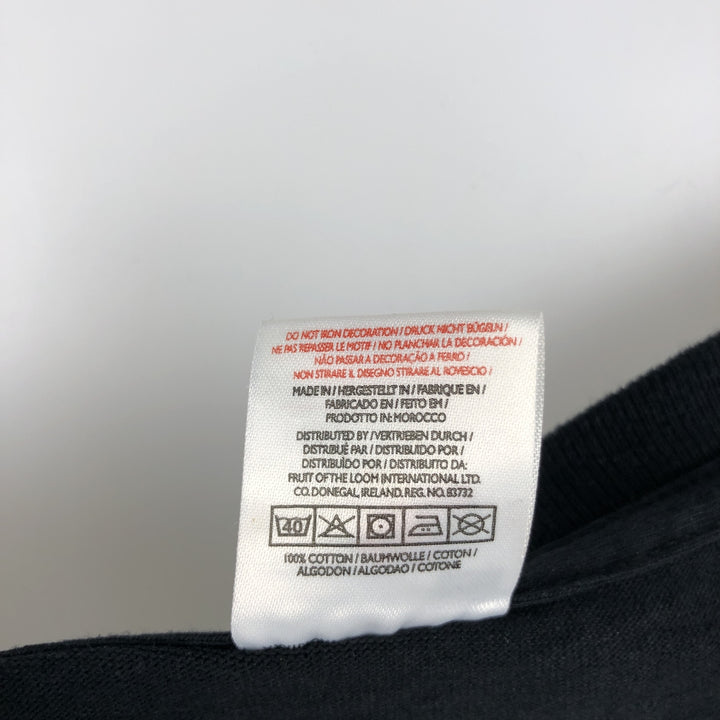 2000'S Fruit of the Loom Queen Band T-Shirt, Men's Size L cotton black type Vintage Second Hand