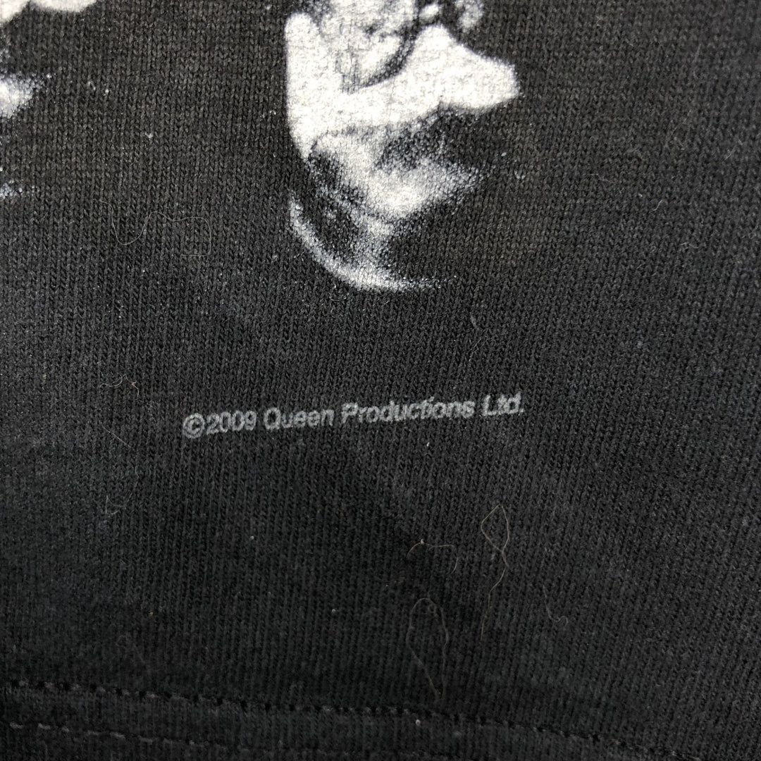 2000'S Fruit of the Loom Queen Band T-Shirt, Men's Size L cotton black type Vintage Second Hand