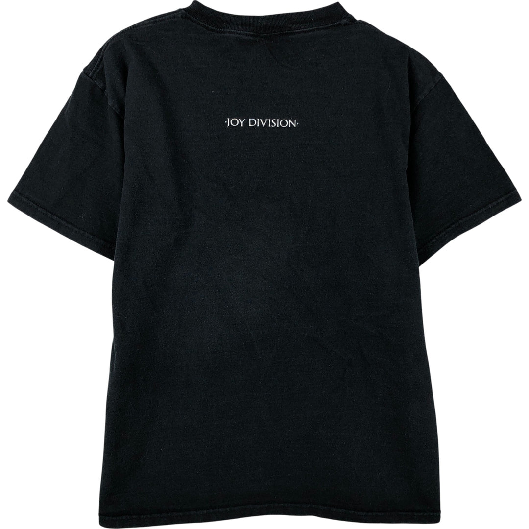 2000'S Fruit of the Loom Joy Division Band T-Shirt, Men's Size Medium cotton black type Vintage Second Hand