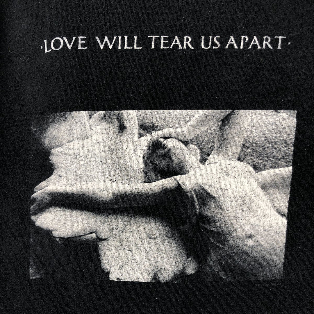 2000'S Fruit of the Loom Joy Division Band T-Shirt, Men's Size Medium cotton black type Vintage Second Hand