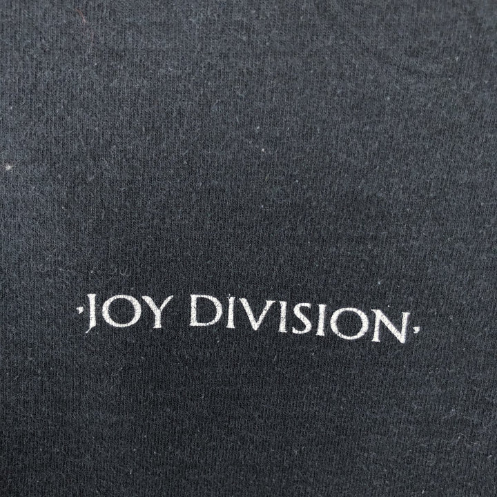 2000'S Fruit of the Loom Joy Division Band T-Shirt, Men's Size Medium cotton black type Vintage Second Hand