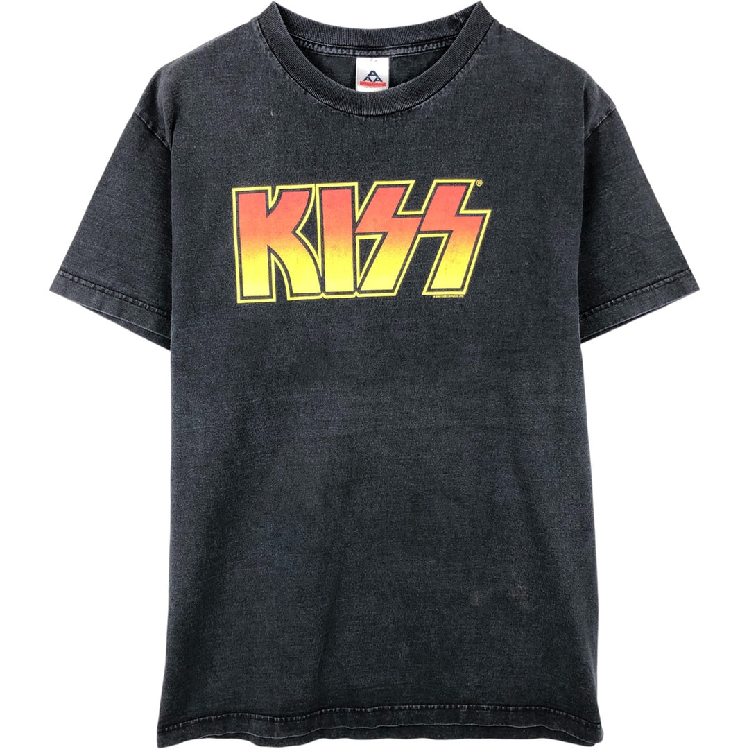 2000'S Alstyle Apparel & Activewear KISS Band T-Shirt, Men's Size Large cotton black type Vintage Second Hand