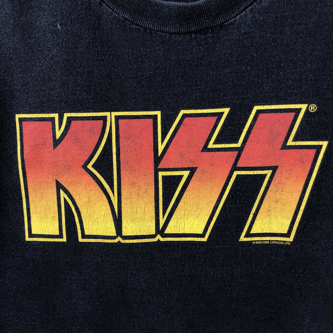 2000'S Alstyle Apparel & Activewear KISS Band T-Shirt, Men's Size Large cotton black type Vintage Second Hand