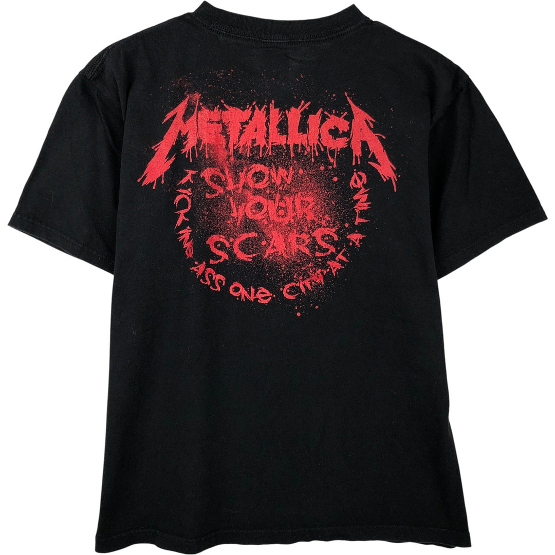 Anvil Metallica Band T-Shirt, Men's Medium cotton black type Vintage Second Hand