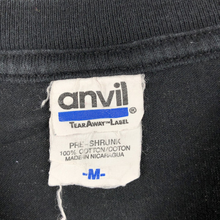 Anvil Metallica Band T-Shirt, Men's Medium cotton black type Vintage Second Hand
