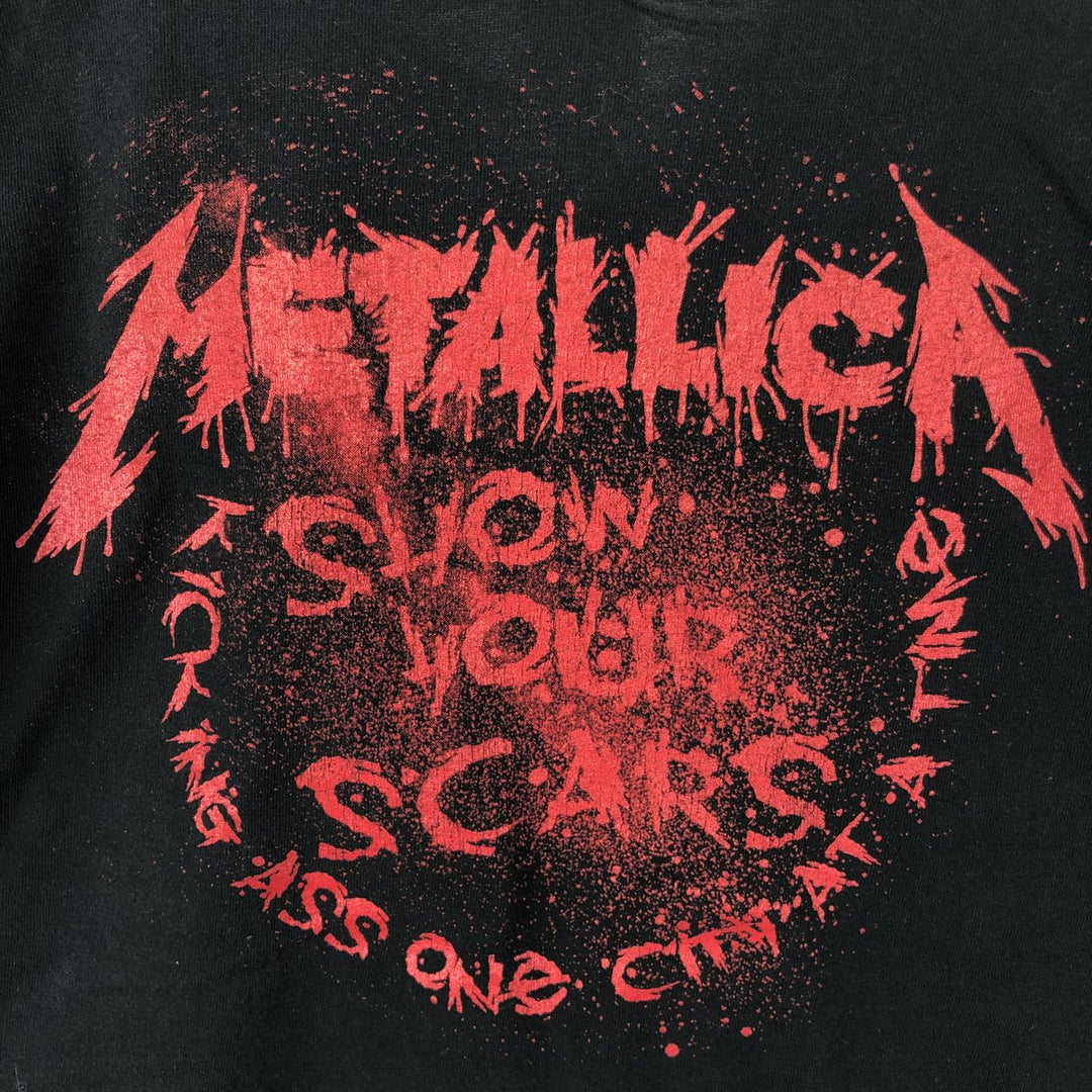 Anvil Metallica Band T-Shirt, Men's Medium cotton black type Vintage Second Hand