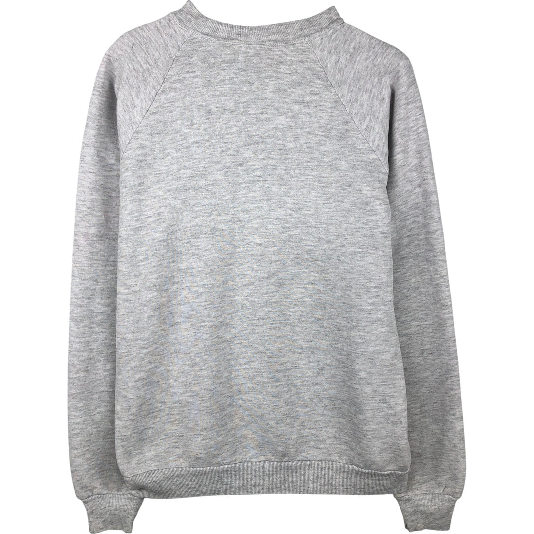 80s-90'S Jerzees College Sweatshirt, Made in USA, Men's Size L, Vintage cotton gray type Vintage Second Hand