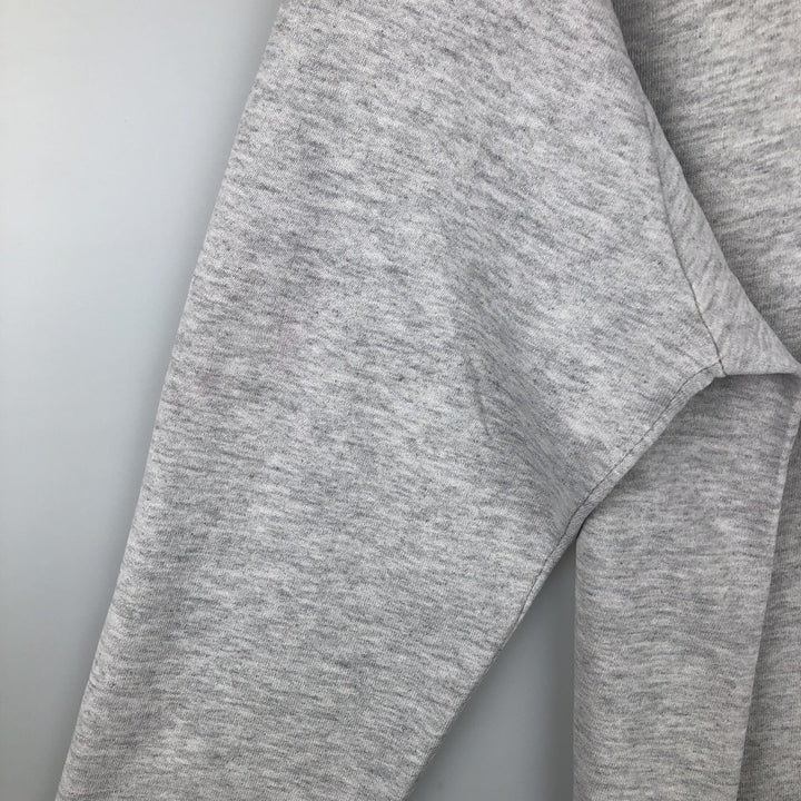 80s-90'S Jerzees College Sweatshirt, Made in USA, Men's Size L, Vintage cotton gray type Vintage Second Hand