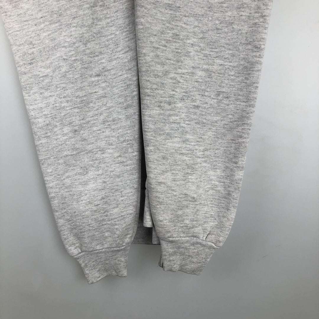 80s-90'S Jerzees College Sweatshirt, Made in USA, Men's Size L, Vintage cotton gray type Vintage Second Hand