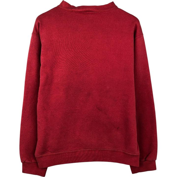 Nike One-Point Logo Sweatshirt, Made in USA, Men's Size Medium cotton red type Vintage Second Hand