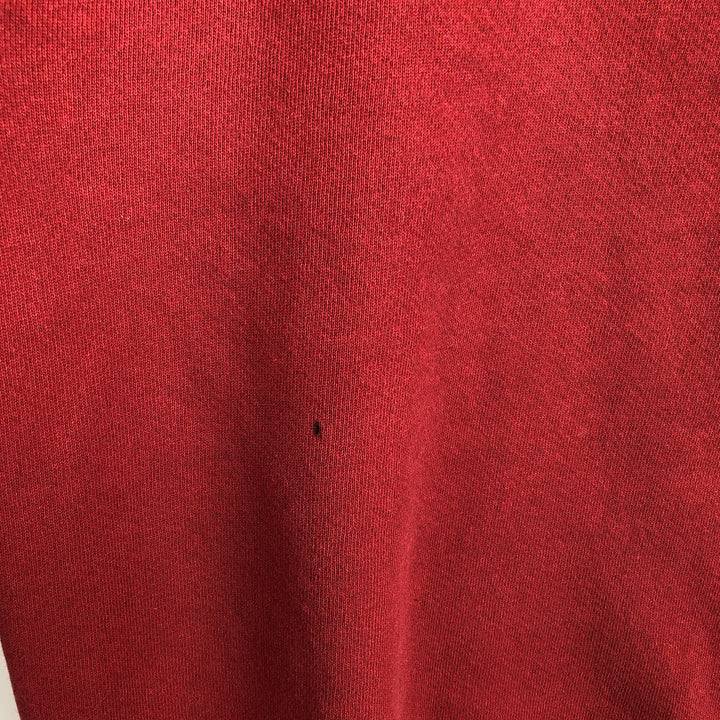 Nike One-Point Logo Sweatshirt, Made in USA, Men's Size Medium cotton red type Vintage Second Hand