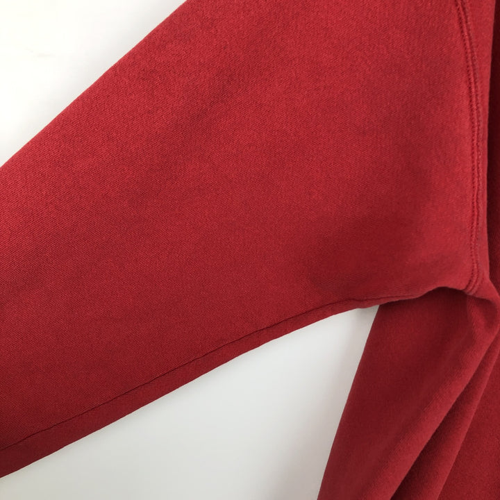 Nike One-Point Logo Sweatshirt, Made in USA, Men's Size Medium cotton red type Vintage Second Hand