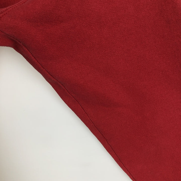 Nike One-Point Logo Sweatshirt, Made in USA, Men's Size Medium cotton red type Vintage Second Hand