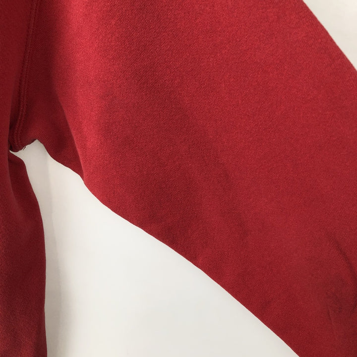 Nike One-Point Logo Sweatshirt, Made in USA, Men's Size Medium cotton red type Vintage Second Hand