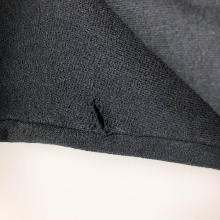90'S Nike Air logo sweatshirt, Made in USA, Men's XL, Vintage cotton black type Vintage Second Hand
