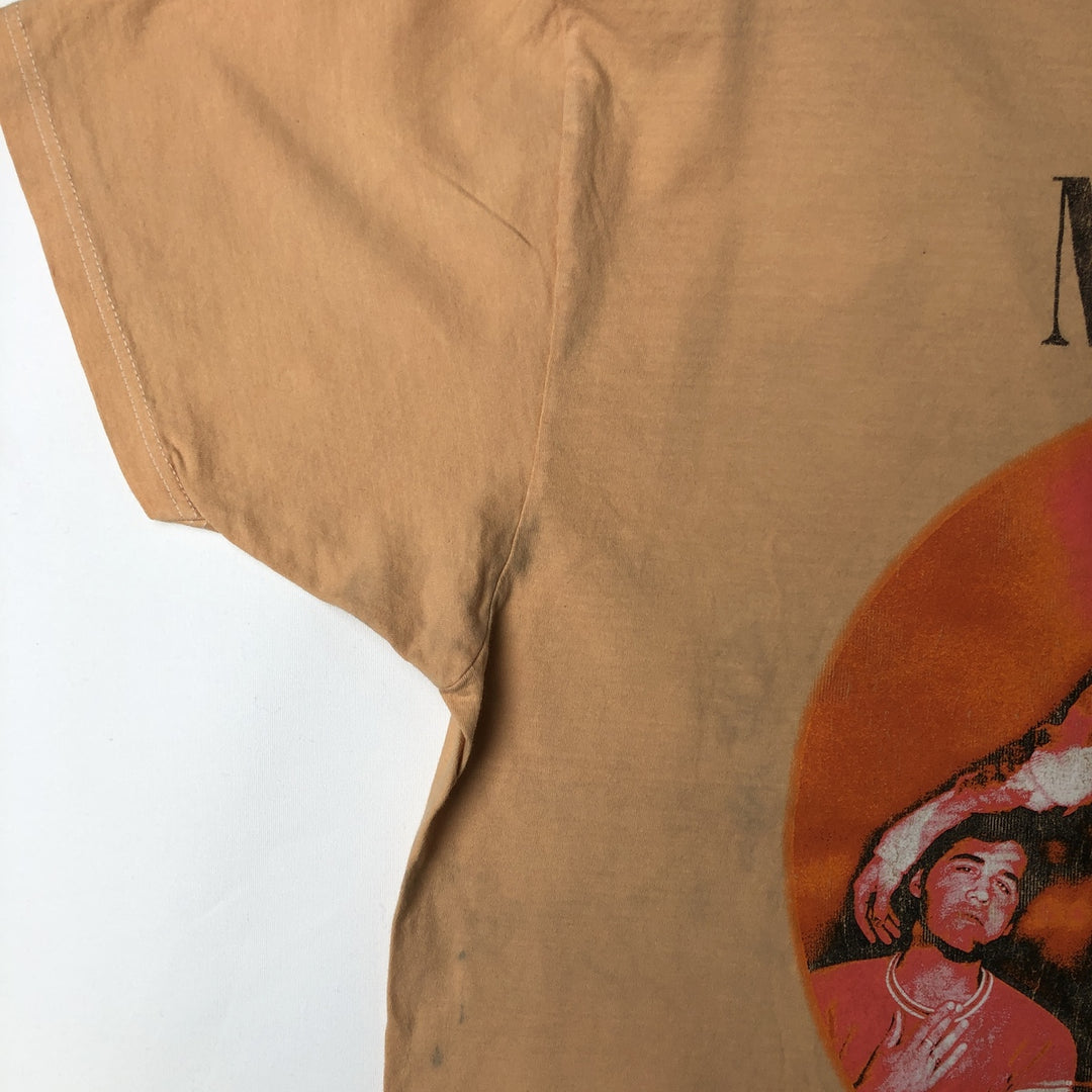 NIRVANA Band T-Shirt, One Size Fits All cotton Beige type Vintage Second Hand