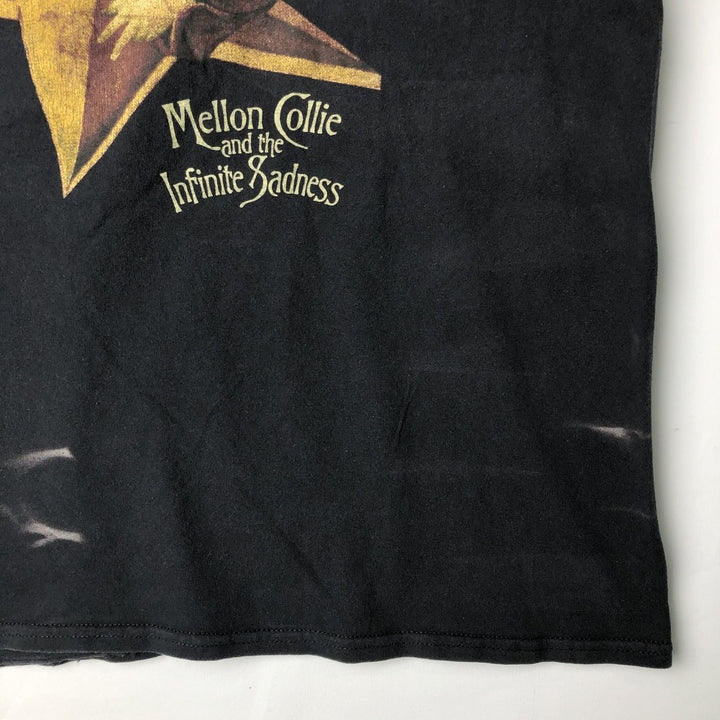 THE SMASHING PUMPKINS Smashing Pumpkins Band T-shirt Band T Men's XL equivalent cotton black type Vintage Second Hand