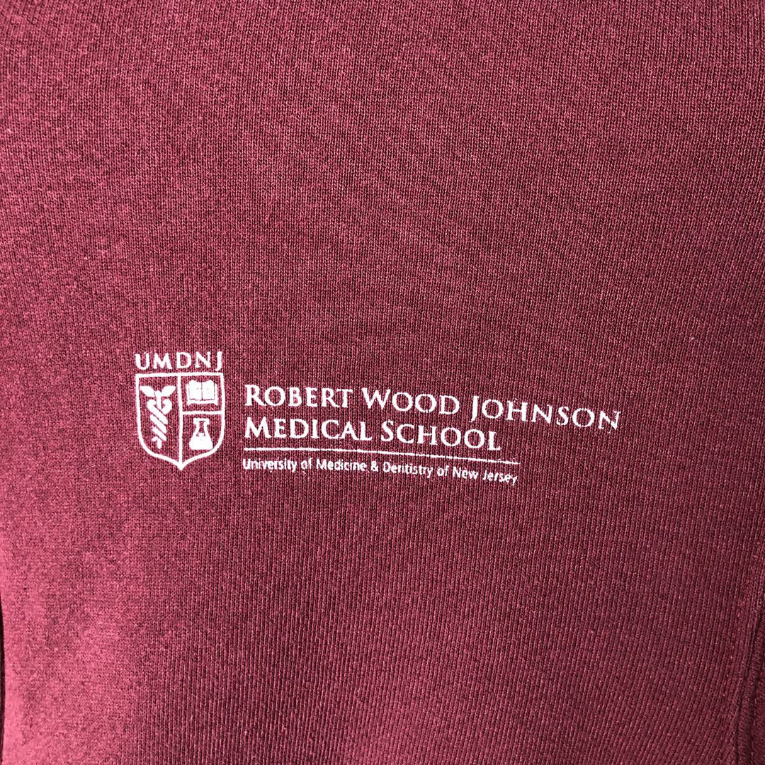 Vintage 90'S Russell full-zip sweatshirt, size S, men's cotton Red type red-purple Vintage Second Hand