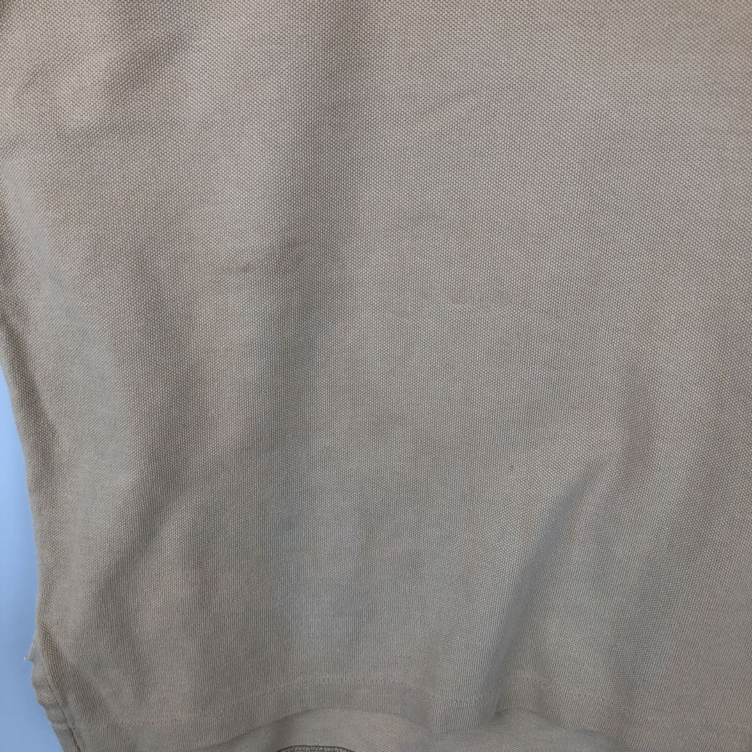 Ralph Lauren POLO by Ralph Lauren long sleeve polo shirt, men's size M cotton Beige type Vintage Second Hand