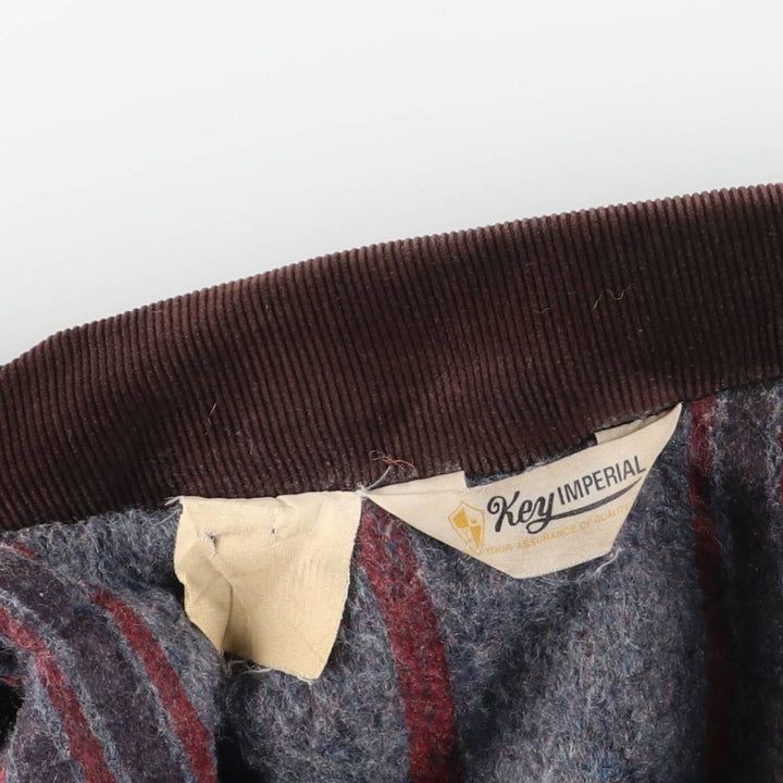 Vintage 1970'S Key Imperial denim jacket, men's size XL unclear blue type Vintage Second Hand