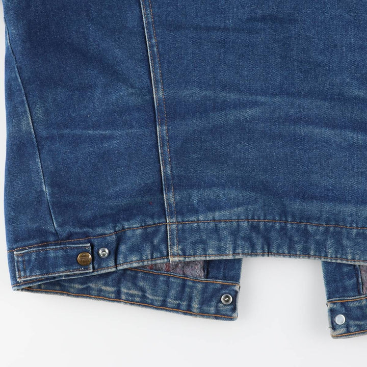 Vintage 1970'S Key Imperial denim jacket, men's size XL unclear blue type Vintage Second Hand