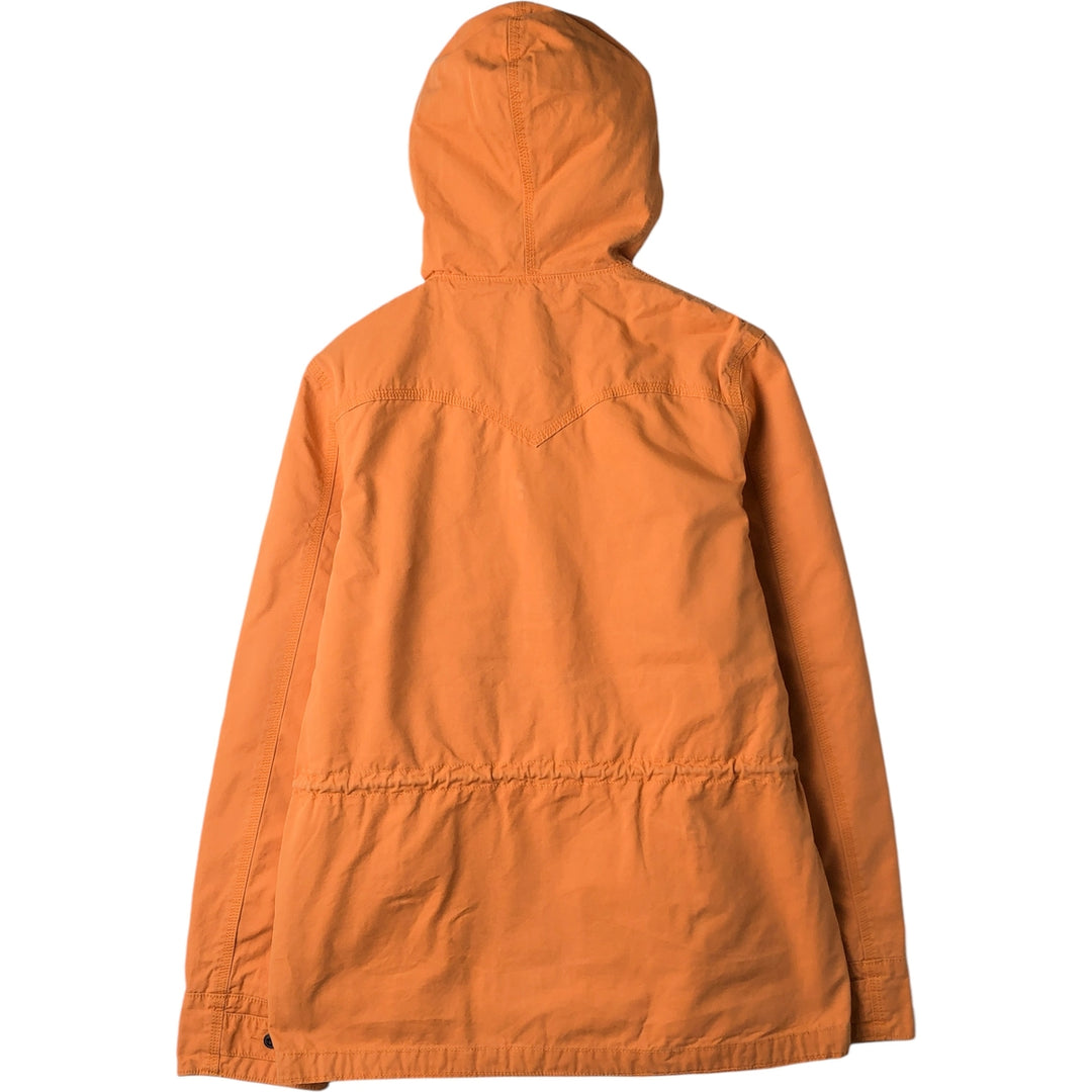 Levi's Standard Fit Cotton Parka, Men's Size Medium cotton orange type Vintage Second Hand
