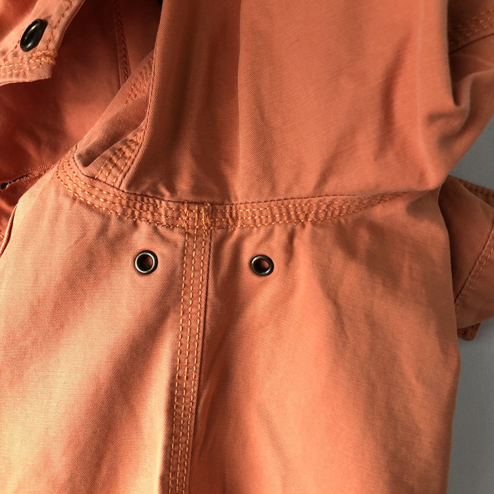 Levi's Standard Fit Cotton Parka, Men's Size Medium cotton orange type Vintage Second Hand