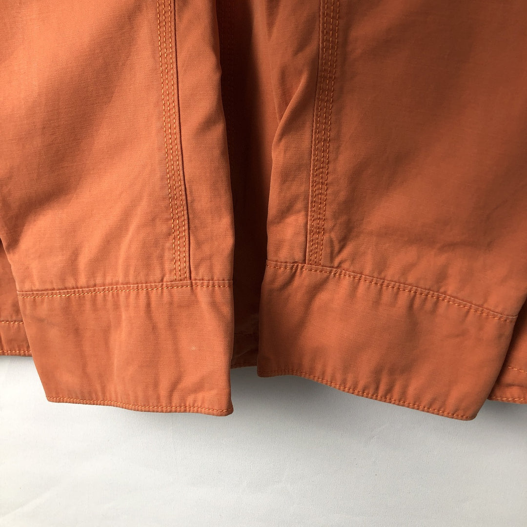 Levi's Standard Fit Cotton Parka, Men's Size Medium cotton orange type Vintage Second Hand