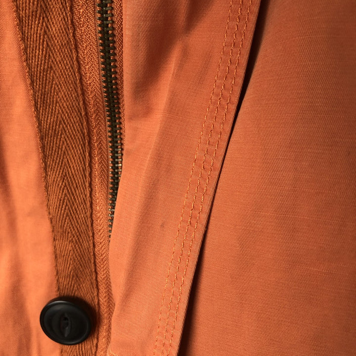 Levi's Standard Fit Cotton Parka, Men's Size Medium cotton orange type Vintage Second Hand