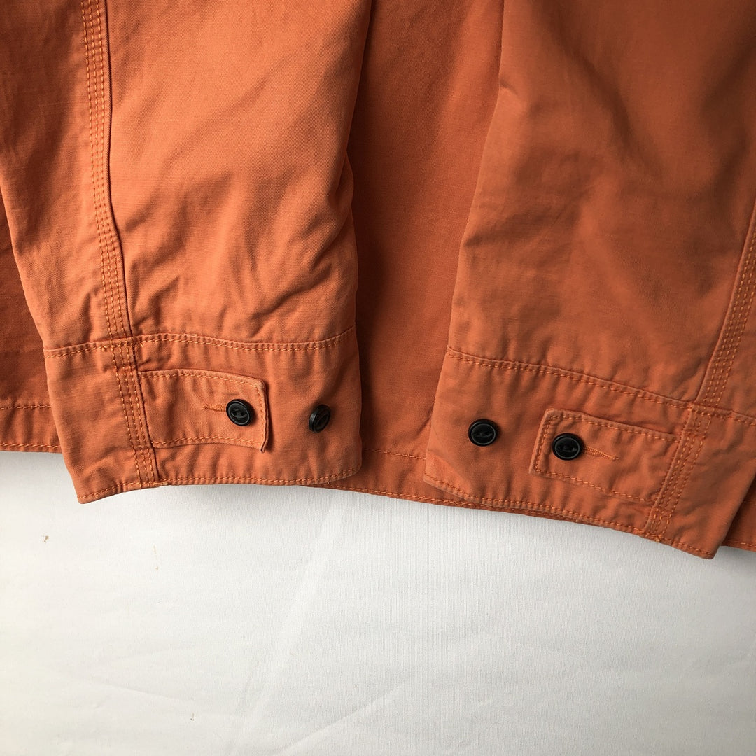 Levi's Standard Fit Cotton Parka, Men's Size Medium cotton orange type Vintage Second Hand