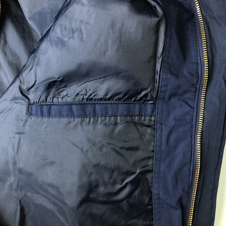 Vintage 80s-90'S Town Craft Derby Jacket with Cup Shoulder Strap, Men's Size L cotton Navy blue Vintage Second Hand