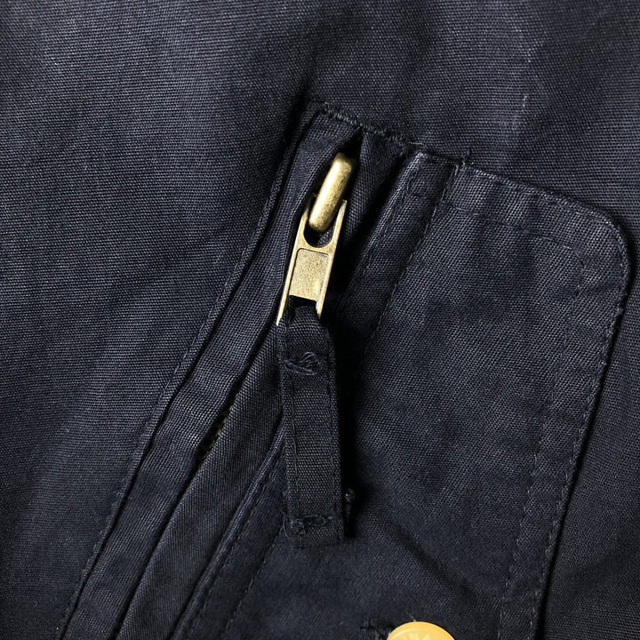 Catalina Derby Jacket, Cup Shoulder Jacket, Men's Size L cotton navy blue type Vintage Second Hand