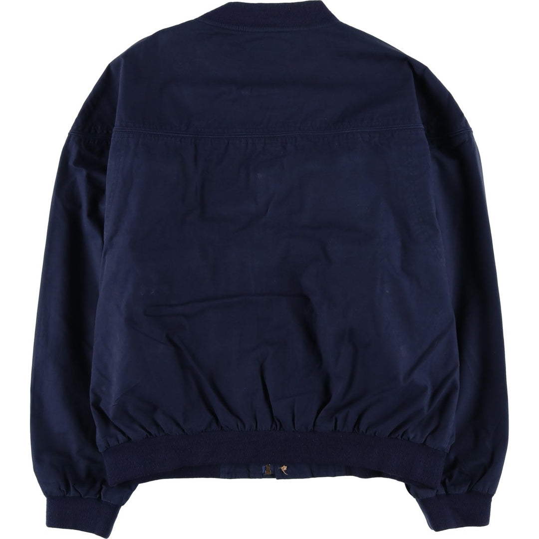 Catalina Derby Jacket, Cup Shoulder Jacket, Men's Size L cotton navy blue type Vintage Second Hand