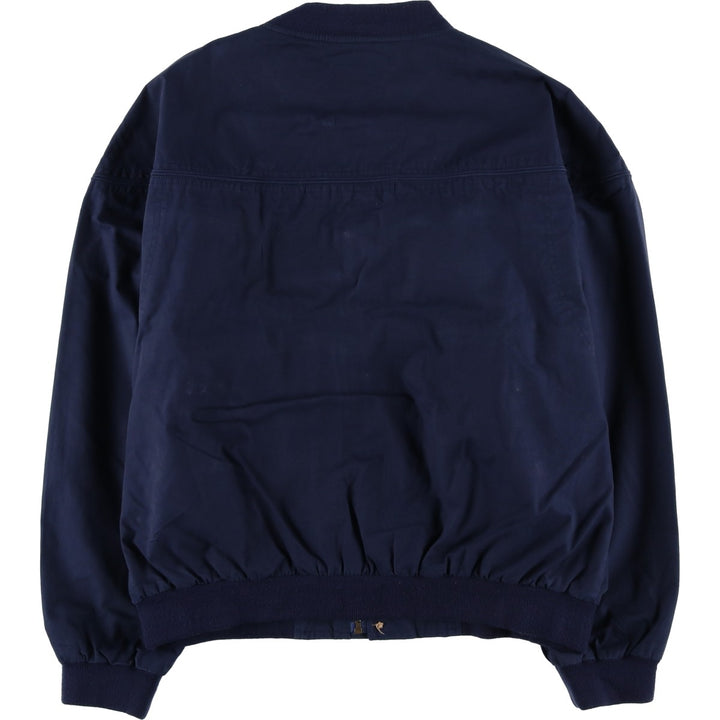 Catalina Derby Jacket, Cup Shoulder Jacket, Men's Size L cotton navy blue type Vintage Second Hand