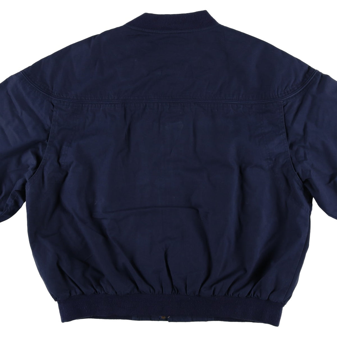 Catalina Derby Jacket, Cup Shoulder Jacket, Men's Size L cotton navy blue type Vintage Second Hand