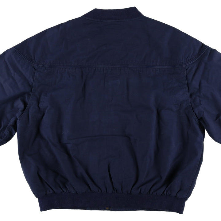 Catalina Derby Jacket, Cup Shoulder Jacket, Men's Size L cotton navy blue type Vintage Second Hand