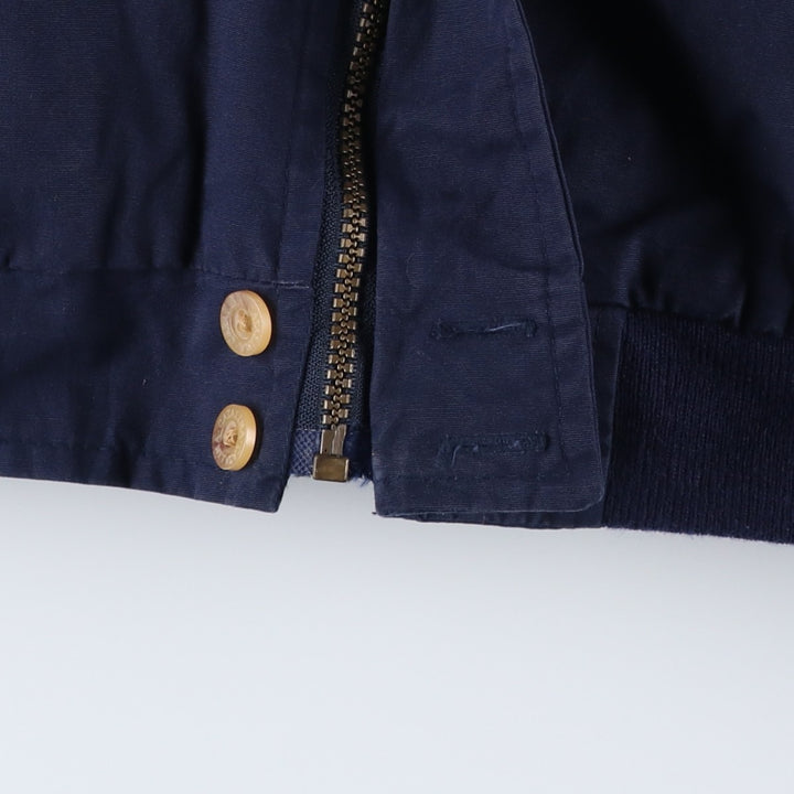 Catalina Derby Jacket, Cup Shoulder Jacket, Men's Size L cotton navy blue type Vintage Second Hand
