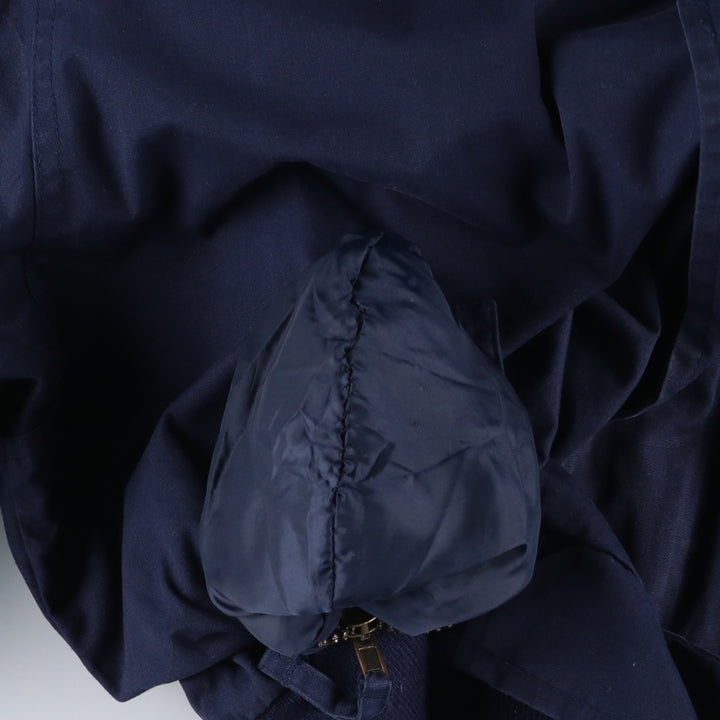 Catalina Derby Jacket, Cup Shoulder Jacket, Men's Size L cotton navy blue type Vintage Second Hand