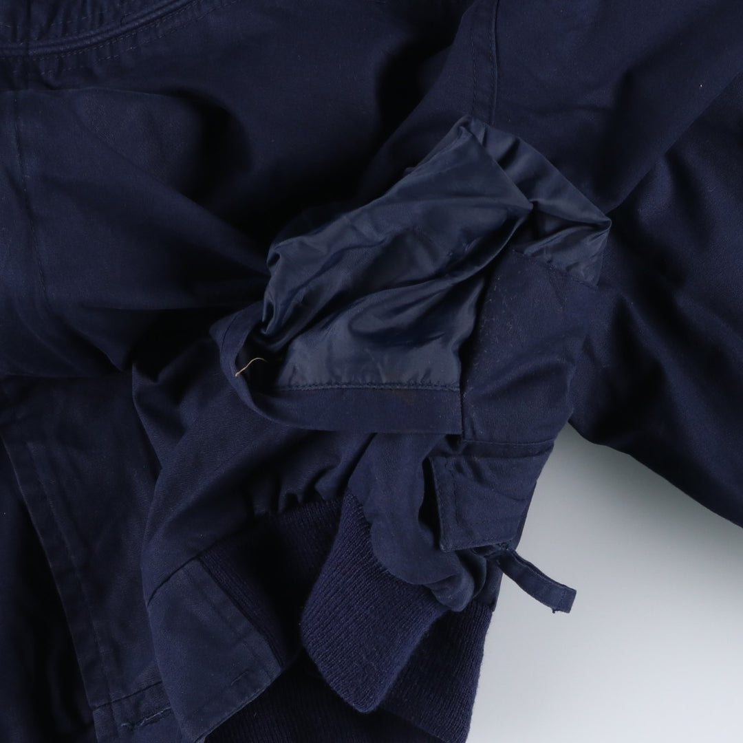Catalina Derby Jacket, Cup Shoulder Jacket, Men's Size L cotton navy blue type Vintage Second Hand