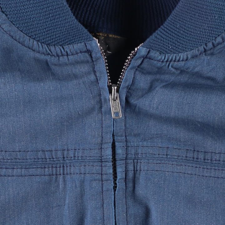 Vintage 1970'S JCPenney Derby Jacket with Cup Shoulder Strap, Men's Size L unclear blue type Vintage Second Hand