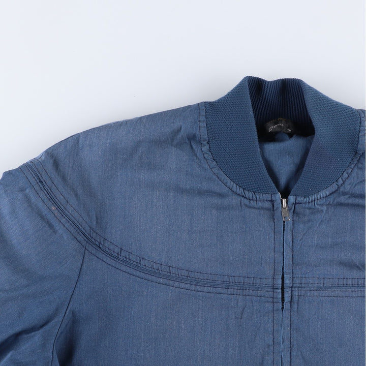 Vintage 1970'S JCPenney Derby Jacket with Cup Shoulder Strap, Men's Size L unclear blue type Vintage Second Hand