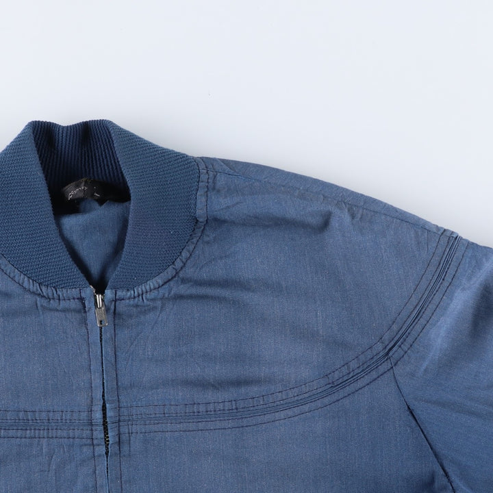 Vintage 1970'S JCPenney Derby Jacket with Cup Shoulder Strap, Men's Size L unclear blue type Vintage Second Hand