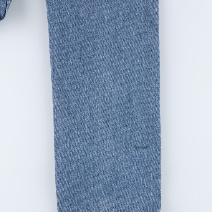 2000'S Levi's 505 Regular Fit Straight Leg Tapered Denim Pants, Made in USA, Men's Size W30 cotton blue type Vintage Second Hand