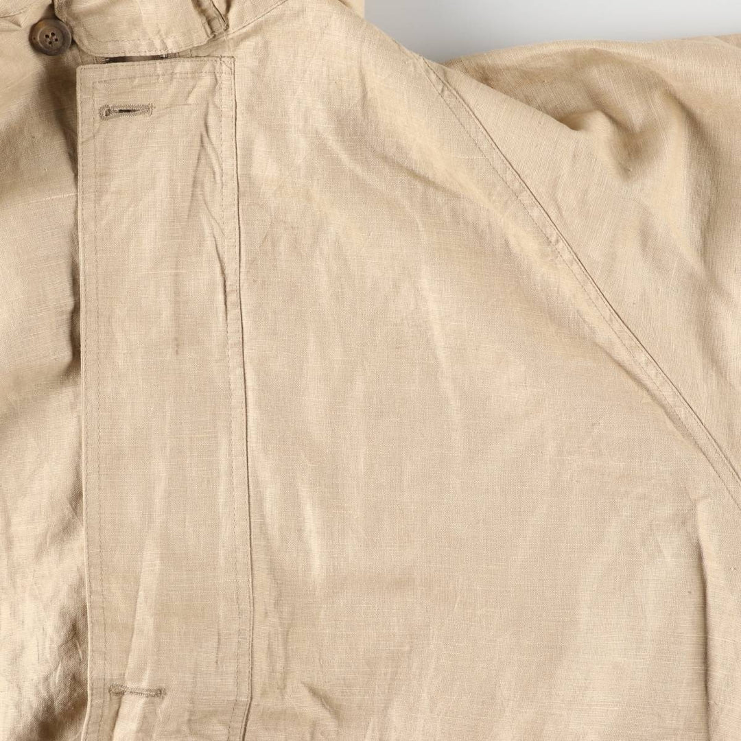 fil a fil Hooded Zip-Up Jacket, Made in Canada, Men's Size XL (approx.) unclear Beige type Vintage Second Hand