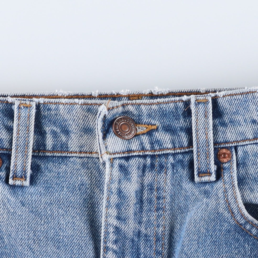90'S Levi's 00505-4891 Regular Fit Straight Leg Tapered Denim Pants, Made in USA, Men's, Size W32, Vintage cotton blue type Vintage Second Hand