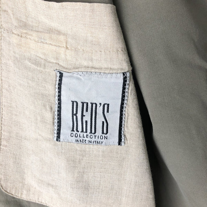 RED'S Vintage Blouson, Made in Italy, Men's Size L unclear gray type Vintage Second Hand