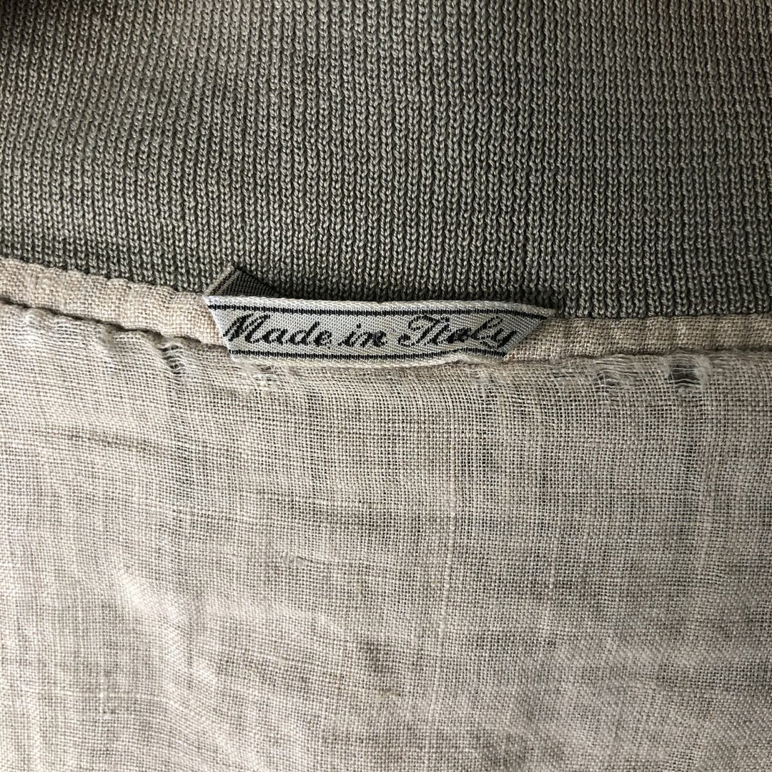 RED'S Vintage Blouson, Made in Italy, Men's Size L unclear gray type Vintage Second Hand