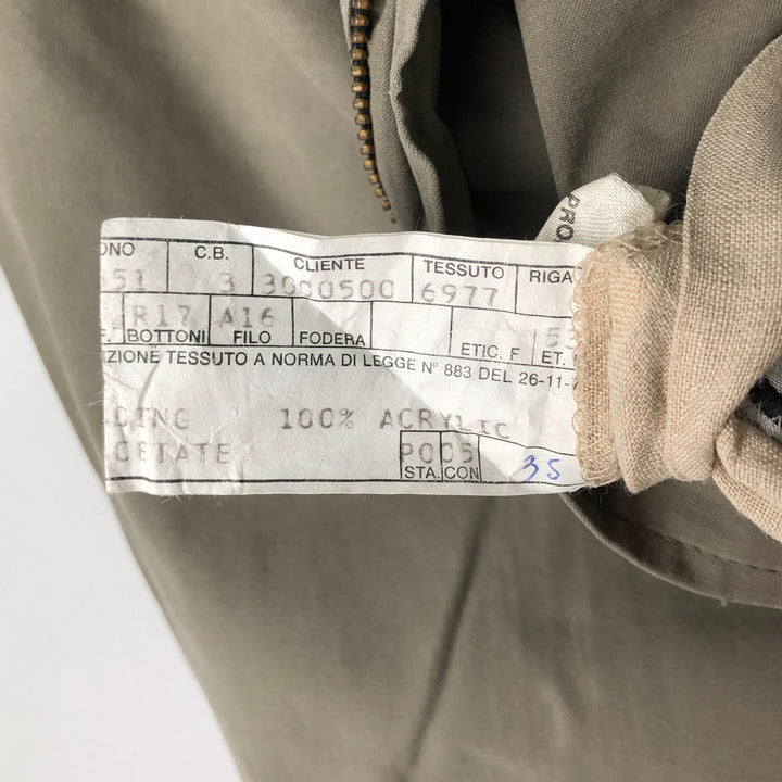 RED'S Vintage Blouson, Made in Italy, Men's Size L unclear gray type Vintage Second Hand